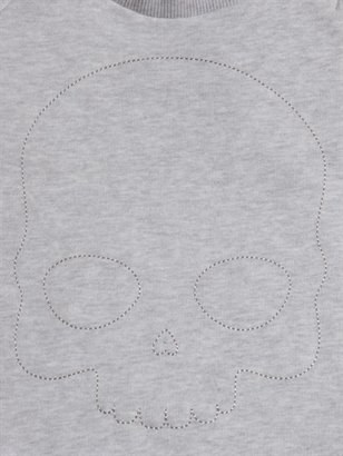 Logo Embroidered Cotton Sweatshirt