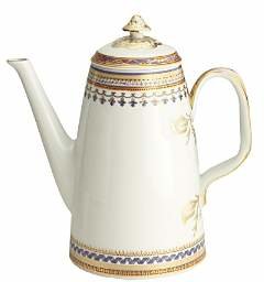 Mottahedeh Chinoise Blue Coffeepot