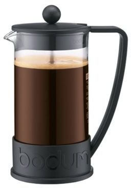 Bodum black 'Brazil' three cup coffee maker