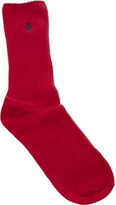 Polo Ralph Lauren Accessories Navy & Red Casual Crew Socks
