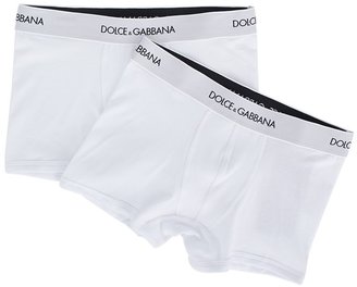 Dolce & Gabbana Pack of 2 Branded Trunks