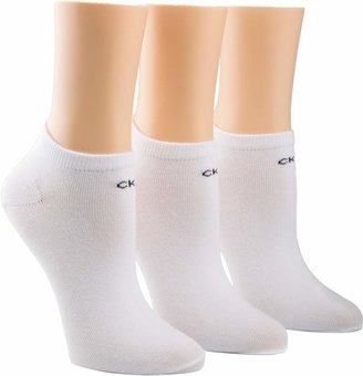 Calvin Klein Logo 3 pair pack trainer socks