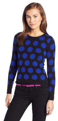 Kensie Women's Reversible Dot Sweater