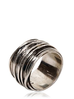 Maison Martin Margiela 7812 Maison Martin Margiela - Multilayered Silver Ring