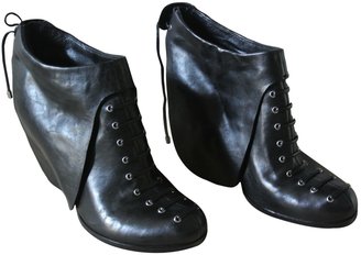 Camilla Skovgaard Black Leather Ankle boots
