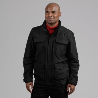 Hawke & Co Men's Black Stand Collar Jacket