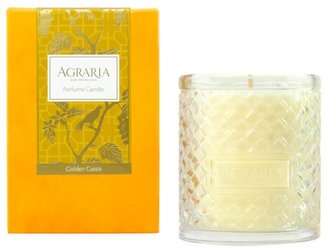 Agraria Golden Cassis Woven Crystal Candle