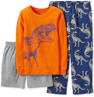 Carter's Boys' or Little Boys' 3-Piece T-Rex Pajamas