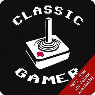 Classic Gamer T Shirt Arcade Gaming Geek Nerd Emo Video Game Vintage Retro Tee