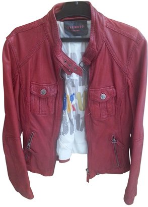Oakwood Red Leather Jacket