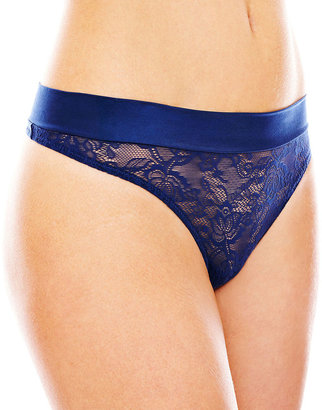 Maidenform Smooth Luxe Comfort Lace Thong Panties - 40161
