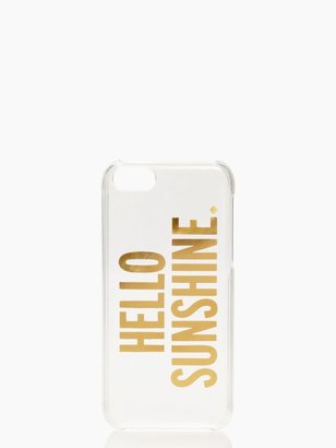 Kate Spade Hello sunshine iphone 5c case