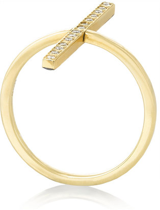 Ileana Makri Reversible 18-karat gold diamond ring