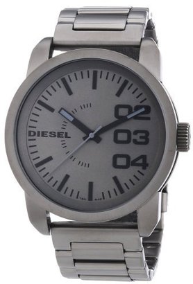 Diesel Men's DZ1558 Grey Stainless-Steel Quartz Watch with Grey Dial