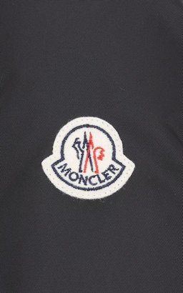 Moncler Wool & Microfiber Combo "Gentau" Bomber Jacket-Black