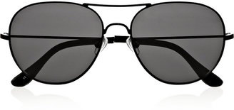 The Row Aviator metal sunglasses
