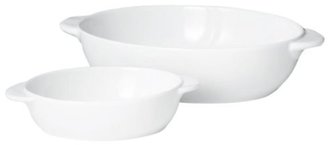 Denby White Oval Dish