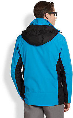 Michael Kors Contrast Hooded Jacket