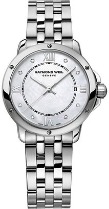 Raymond Weil Tango stainless steel 8 diamond watch