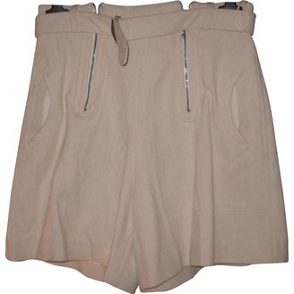 Carven Beige Cotton Shorts