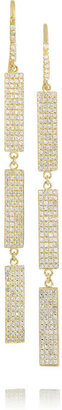 Jennifer Meyer 18-karat gold diamond drop earrings