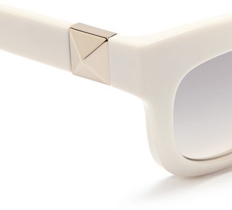 Valentino 'Rockstud' chunky cat eye frame acetate sunglasses