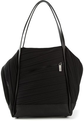 Issey Miyake Pleats Please By pleated tote bag