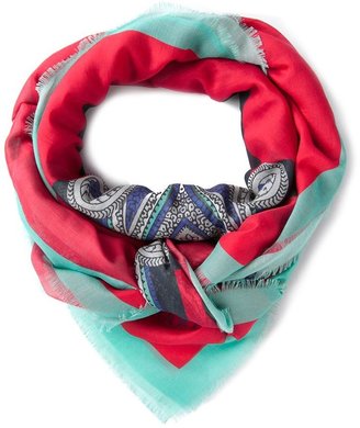 Lanvin paisley print scarf