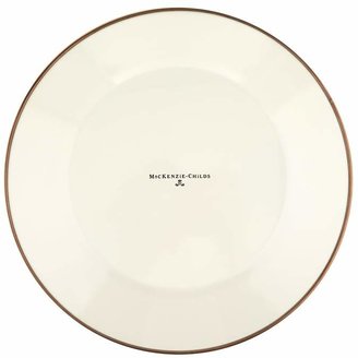 Mackenzie Childs Mackenzie-childs Parchment Check Enamel Dinner Plate (25cm)
