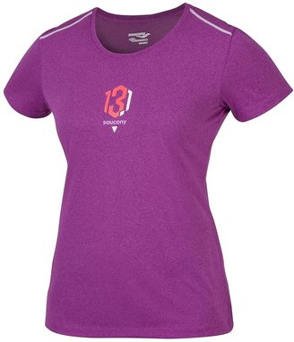 Saucony @Model.CurrentBrand.Name 13.1 Milestone Shirt - Short Sleeve (For Women)