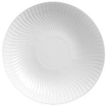 Raynaud Atlantide White Coupe Plate