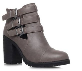 Miss KG Taupe 'Bianca' high heel ankle boots