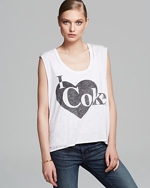 Chaser Tank - Cola Vintage Jersey Boxy Muscle