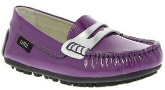 Umi 'Morie' Patent Leather Moccasin (Toddler)
