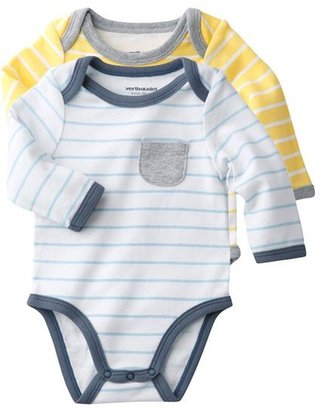 Vertbaudet Pack of 2 Newborn Baby's Long-Sleeved Bodysuits