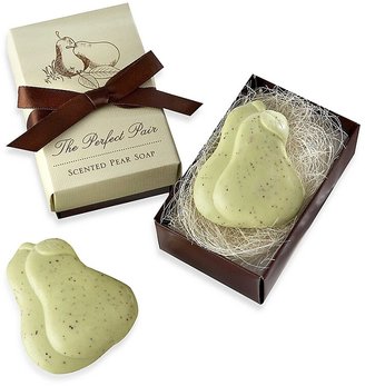 Kate Aspen Perfect Pair Pear Shaped Soaps Wedding Favor Green