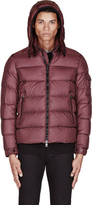 Moncler Burgundy Quilted Hymalay Jacket