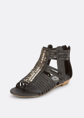 Xti Gladiator Sandals in Black Size UK 2