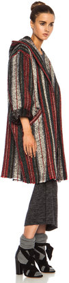 Isabel Marant Ibo Kaftan Virgin Wool-Blend Coat