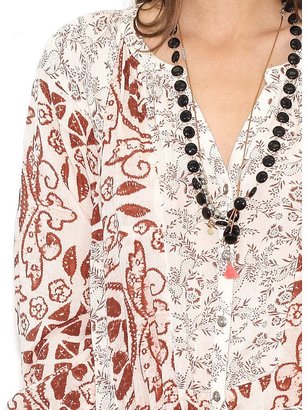Free People Patches Tunic in Ivory Combo