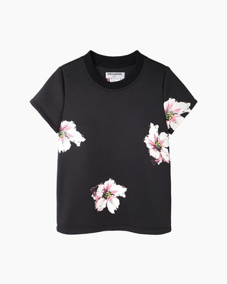 Charles Anastase james dean floral neoprene t-shirt