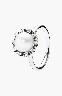 Pandora Design 7093 PANDORA 'Everlasting Grace' Pearl Cocktail Ring