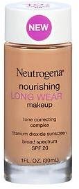 Neutrogena Nourishing Longwear Makeup, SPF 20, Soft Beige