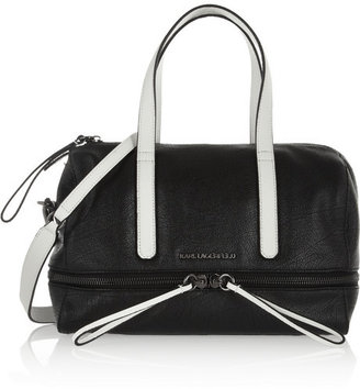Karl Lagerfeld Paris Bowletto textured-leather tote