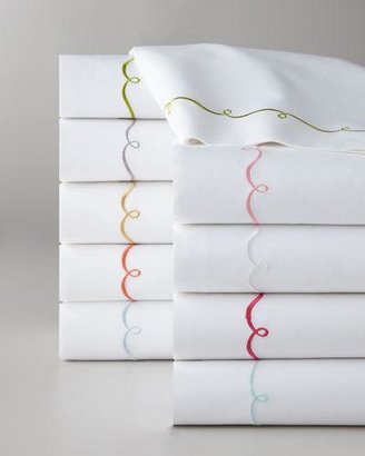 Pine Cone Hill Queen 200TC Embroidered Hem Sheet Set