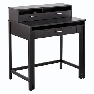 Container Store Henley Roll-Out Desk Ebony