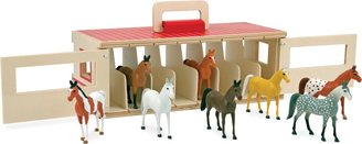 Melissa & Doug Kids' Show-Horse Stable Toy