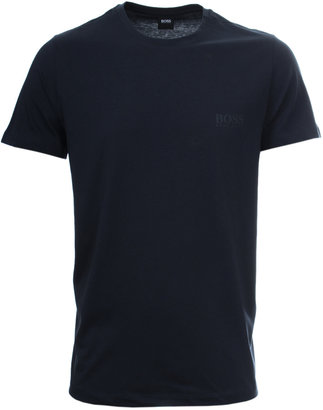 Boss Black BOSS Shirt SSRN 24 Navy Pure Cotton Crew Neck T-Shirt