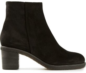 Roberto Del Carlo chunky heel ankle boots