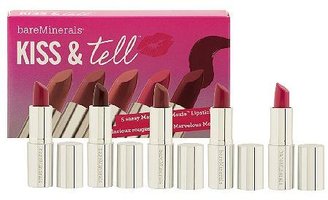 bareMinerals Kiss & Tell 5 Piece Mini Marvelous Moxie Lipstick Kit